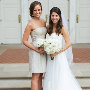 Champagne dress for sale!